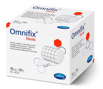 Omnifix elastic/ Омнификс Эластик гипоаллергенный пластырь из нетканого материала от компании Paul Hartmann AG/ Пауль Хартманн АГ; 10 см х 10 м