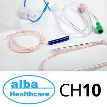 ALBA Healthcare/ Альба Хелскейр катетер медицинский с дренажной системой типа Редон (трубка дренажная для закрытой раны); СН10 400 мл