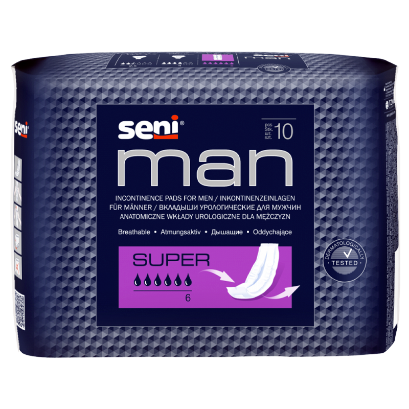 Вкладыши seni man. Урологические вкладыши для мужчин Seni man super, 20 шт. Урологические прокладки Seni man super (20 шт.). Урологические вкладыши для мужчин Seni 6 капель.