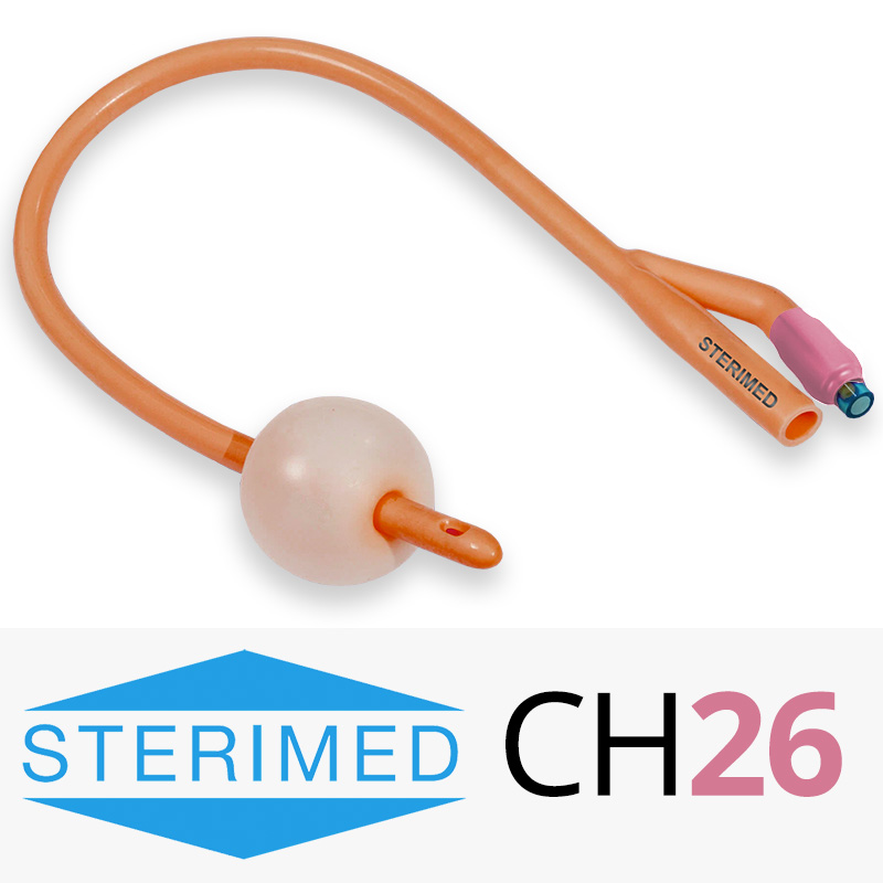 STERIMED/ СТЕРИМЕД катетер фолея латексный покрытый силиконом 2-х ...