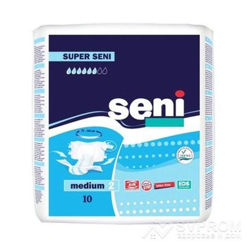 Подгузники для взрослых "SUPER SENI AIR" (ПОЛЬША)