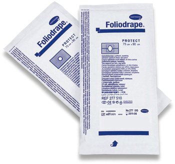 Foliodrape Protect / Фолиодрейп Протект - простыни двухслойны (стерильные) адгезивные: 75 х 75 см, 45 шт  9388111