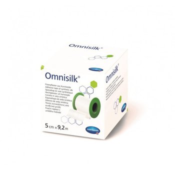 Omnisilk / Омнисилк - Гипоаллергенный из шелка /белый/: 5 см х 5м/1шт