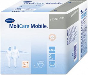 MoliCare Mobile - Моликар Мобайл - Впитывающие трусы при недержании, 14 шт.  ПАУЛЬ ХАРТМАНН,ГЕРМАНИЯ.