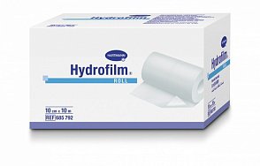 Hydrofilm roll / Гидрофильм ролл - пластырь из прозрачной пленки в рулоне, 10 cм x 10 м, 1 шт.