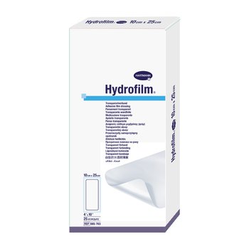 Hydrofilm / Гидрофилм - прозрачная самофиксирующаяся повязка, 10 х 25 см, 25 шт.
