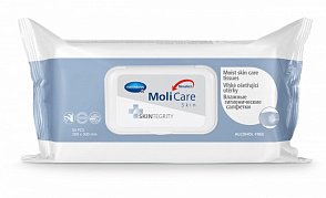 MoliCare Skin / Моликар Скин - Влажные салфетки для ухода за кожей, 50 шт.