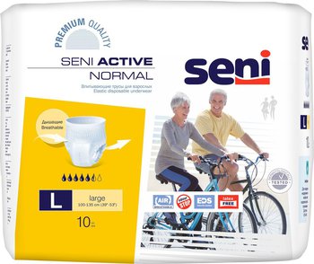 Seni Active Normal / Сени Актив Нормал - Трусы впитывающие, одноразовые (XL), 10 шт.