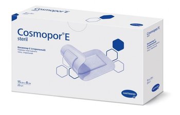 Cosmopor E Steril / Космопор E Стерил - самоклеящаяся послеоперационная повязка, 15 х 8 см, 25 шт.