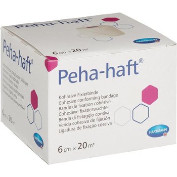 Peha-Haft / Пеха-Хафт - Самофиксирующийся бинт 6 см х 20 м, белый