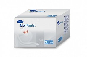 MoliPants Soft / МолиПанц Софт - удлиненные штанишки для фиксации прокладок, размер М, 25 шт.