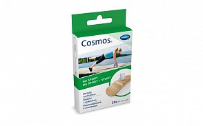 Cosmos Sport/ Космос Спорт - Пластырь амортизирующий, пластинки 20 шт., 1 размер