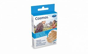 Cosmos Water-Resistant / Космос Вотер-Резистант - Пластырь-пластинки, водоотталкивающий: 20 шт. 5 размеров
