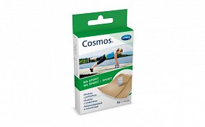 Cosmos Sport / Космос Спорт - Пластырь эластичный из полиуретановой пленки: 5 шт. 6х10 см