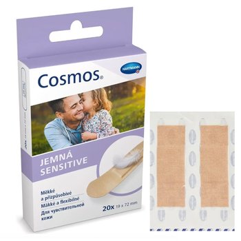 Cosmos Sensitive/ Космос Сенситив пластырь для чувствительной кожи от компании Paul Hartmann AG/ Пауль Хартманн АГ; 1,9 см х 7,2 см, 20 шт.