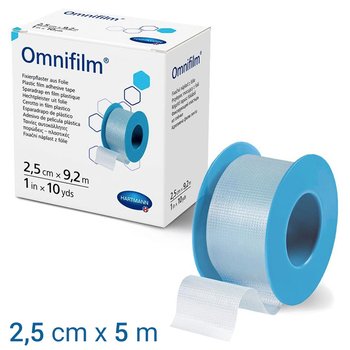 Omnifilm/ Омнифилм фиксирующий пластырь из прозрачной пленки от компании Paul Hartmann AG/ Пауль Хартманн АГ; 2,5 см x 5 м; 1 шт.