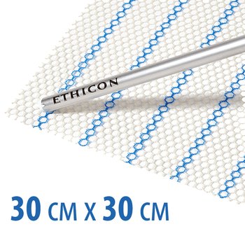 PROLENE/ ПРОЛЕН хирургическая сетка от компании ETHICON/ ЭТИКОН, 30 см x 30 см, 1 шт.