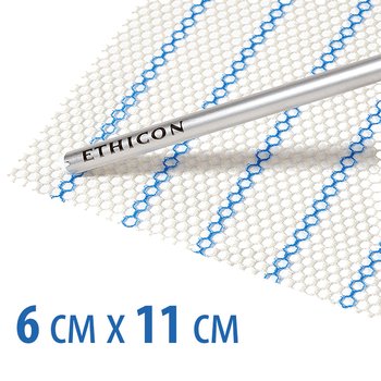 PROLENE/ ПРОЛЕН хирургическая сетка от компании ETHICON/ ЭТИКОН, 6 см x 11 см, 3 шт