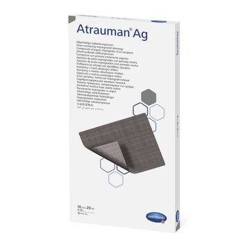 Atrauman Ag/ Атрауман Аг мазевая стерильная повязка от компании Paul Hartmann AG/ Пауль Хартманн АГ; 10х20 см; 10 шт.