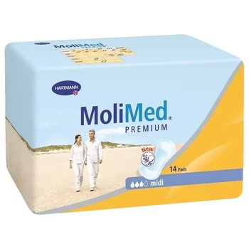 MOLIMED Premium MIDI/ МОЛИМЕД Премиум МИДИ урологические прокладки от компании Paul Hartmann AG/ Пауль Хартманн АГ; 14 шт.