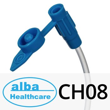 ALBA Healthcare/ Альба Хелскейр трубка медицинская (назогастральный зонд, катетер) для энтерального питания с рентгеноконтрастной полосой; 40 см СН08
