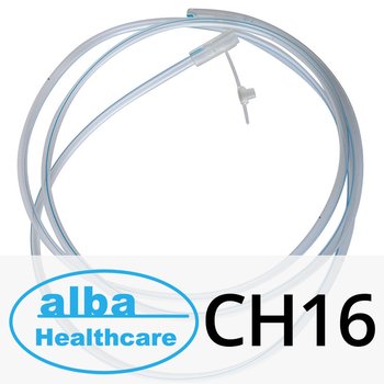 ALBA Healthcare/ Альба Хелскейр трубка медицинская (назогастральный зонд, катетер) для энтерального питания с рентгеноконтрастной полосой; 120 см СН16
