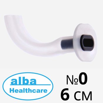 ALBA Healthcare/ АЛЬБА Хелскейр воздуховод ротоглоточный одноразового использования Гведела; размер 0