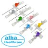 ALBA Healthcare/ АЛЬБА Хелскейр катетер (канюля) периферический с инъекционным портом Luer-Loсk/ Луер-Лок; 26G; 19 мм; 100 шт.