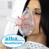 ALBA Healthcare/ АЛЬБА Хелскейр маска лицевая анестезиологическая (наркозная) одноразового использования СТЕРИЛЬНАЯ; размеры: 0; 1; 2; 3; 4; 5; 6