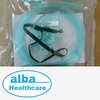 ALBA Healthcare/ АЛЬБА Хелскейр маска лицевая кислородная нереверсивная с кислородной трубкой 2 м; размер M
