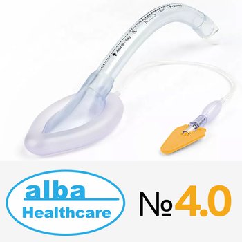 ALBA Healthcare/ АЛЬБА Хелскейр маска ларингеальная из ПВХ; Размер: 4.0