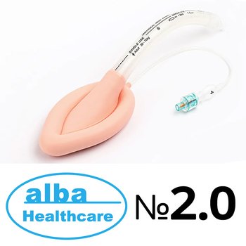 ALBA Healthcare/ АЛЬБА Хелскейр маска ларингеальная силиконовая; Размер: 2.0