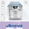 ATRAMAT PGA/ АТРАМАТ Полигликолид R2693-75 рассасывающийся синтетический стерильный шовный материал: игла: колющая, 1/2, 26 мм; нить: USP 3-0, фиолетовая, 75 см; 12 шт/ уп.