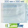 EuroType самоклеющиеся плоские комбинированные пакеты для паровой (1 индикатор) и газовой (2 индикатора) стерилизации; 300х390 мм; 200 шт/ уп.