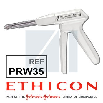Кожный сшивающий аппарат Ethicon® Proximate/ Этикон® Проксимат, 35 широких скобок, с вращающейся головкой PRW35, 6 шт/ упаковка