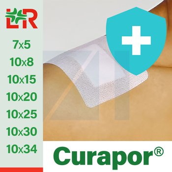 Curapor®/ Курапор стерильная хирургическая послеоперационная пластырная повязка от компании Lohmann & Rauscher (L&R)/ Ломанн и Раушер; Все размеры; уп