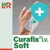 Curafix® i.v. Soft/ Курафикс Айви Софт стерильная повязка для фиксации канули из нетканого материала от компании Lohmann & Rauscher (L&R)/ Ломанн и Рауш; 6 х 7,5 см; 50 шт/ уп