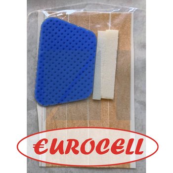 Назальный нестерильный сплинт из термопластика компании Eurocell; цвет: синий; 6х4х4 см; шт